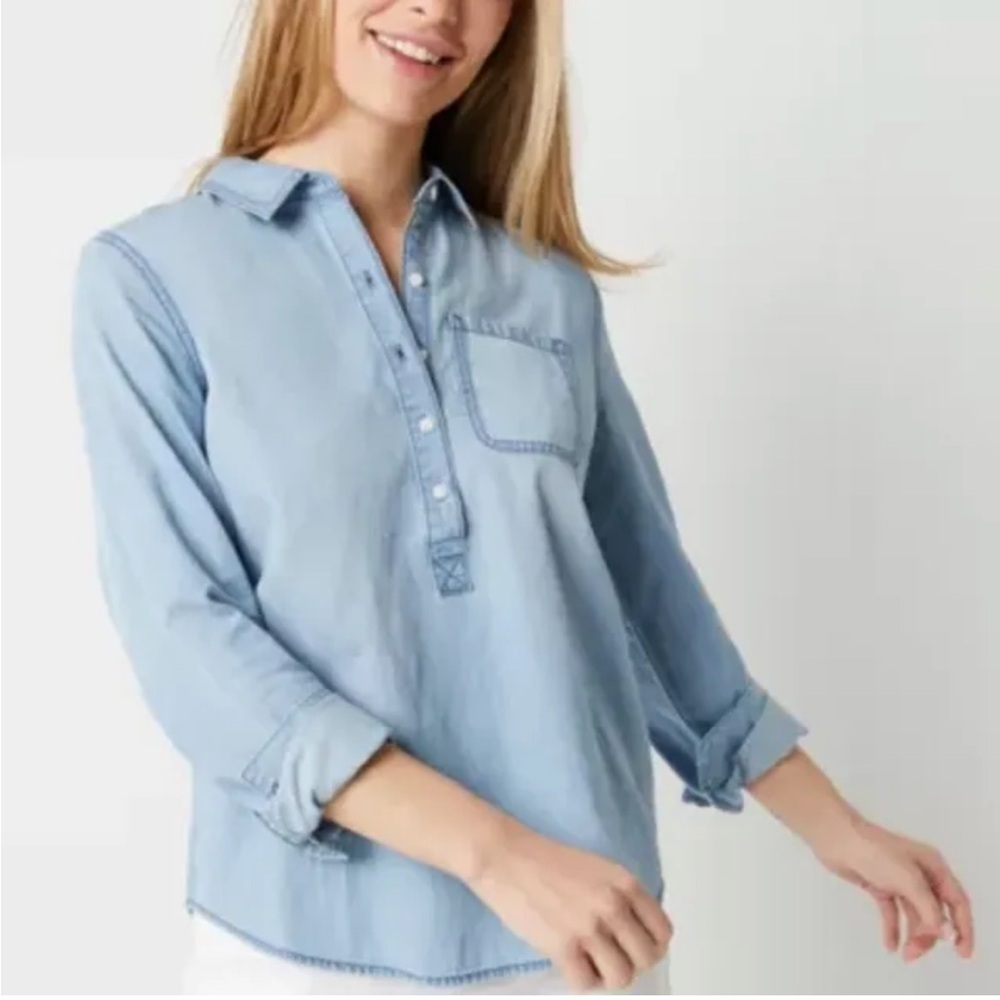 Old Navy Denim Shirt Size XSmall